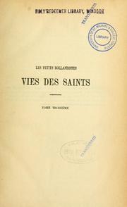 Les petits Bollandistes by Guérin abbé