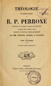 Cover of: Théologie dogmatique