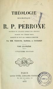 Cover of: Théologie dogmatique