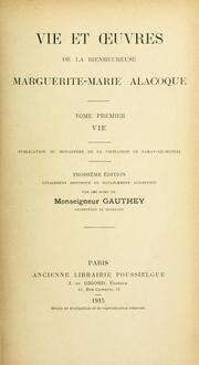 Cover of: Vie et oeuvres