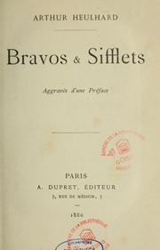 Cover of: Bravos & sifflets
