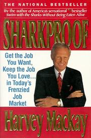 Cover of: Sharkproof by Harvey Mackay