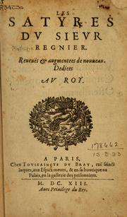 Cover of: Satyres by Mathurin Régnier