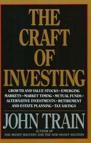 Cover of: The Craft of Investing by John Train