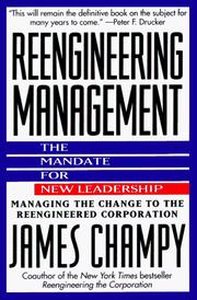 Reengineering management by James Champy