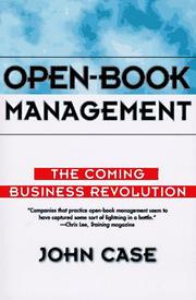 Cover of: Open-Book Management by John Case