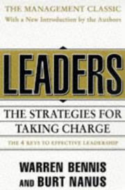 Cover of: Leaders by Warren Bennis, Burt Nanus