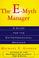 Cover of: The E-myth manager
