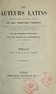 Cover of: Livres X, XI, et XII de l'Enéide