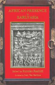 Cover of: The African presence in early Asia by editor, Ivan Van Sertima.