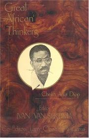 Cover of: Cheikh Anta Diop by co-editor of this special issue, Larry Williams ; editor, Ivan Van Sertima.