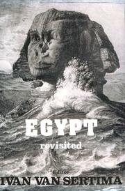 Cover of: Egypt Revisited (Journal of African Civilizations,) by Ivan Van Sertima