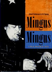 Cover of: Mingus/Mingus: two memoirs