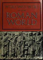 Cover of: Who was who in the Roman world, 753 BC-AD 476