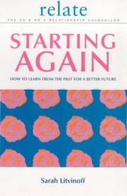 Cover of: Starting Again by Sarah Litvinoff