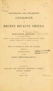 Cover of: An illustrated and descriptive catalogue of recent bivalve shells