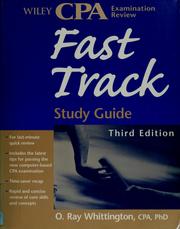 Cover of: Wiley CPA examination review fast track study guide by Ray Whittington