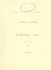 Cover of: Cathédrale de Chartres by Étienne Houvet