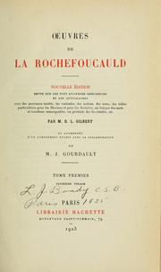 Cover of: Œuvres de La Rochefoucauld