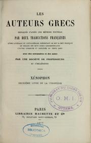 Cover of: Deuxième livre de la Cyropédie