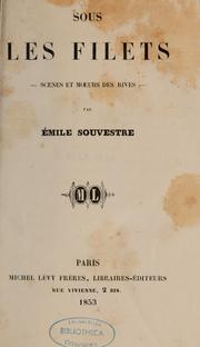 Cover of: Sous les filets by Émile Souvestre