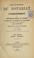 Cover of: Encyclopédie du notariat et de l'enregistrement, ou, Dictionnaire général et raisonné de législation, de doctrine et de jurisprudence en matière civile et fiscale