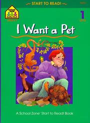 Cover of: I Want a Pet