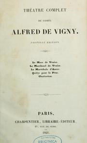 Cover of: [Oeuvres] by Alfred de Vigny
