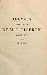 Cover of: Oeuvres complètes: traduites en français avec le texte en regard