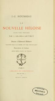 Cover of: Le Nouvelle Héloïse by Jean-Jacques Rousseau