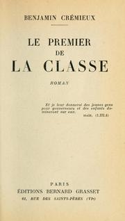 Cover of: Le premier de la classe: roman ...