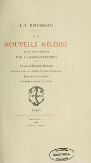 Cover of: Le Nouvelle Héloïse