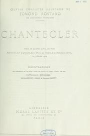 Cover of: Oeuvres complètes illustrées de Edmond Rostand by Edmond Rostand
