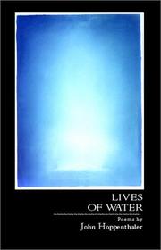 Cover of: Lives of water: poems