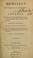 Cover of: Mémoires d'un témoin de la Révolution; ou, Journal des faits qui se sont passés sous ses yeux, et qui ont préparé et fixé la constitution française