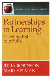 Cover of: Partnerships in Learning by Julia Robinson, Mary Selman, Julia Robinson, Mary Selman