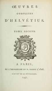 Cover of: Oeuvres completes