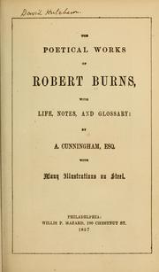 Cover of: Poetical works... | Robert Burns