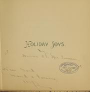 Cover of: Holiday joys