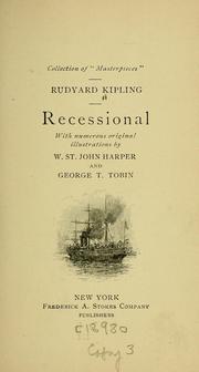 Cover of: Recessional by Rudyard Kipling