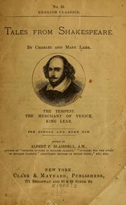Cover of: Tales from Shakespeare: The Tempest / Merchant of Venice / King Lear