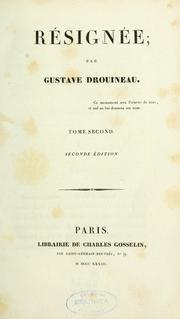 Cover of: Résignée