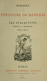 Cover of: Poésies by Théodore Faullain de Banville