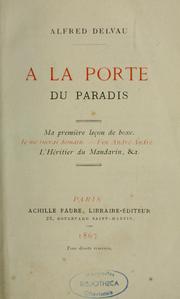 Cover of: A la porte du paradis