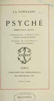 Cover of: Psyché