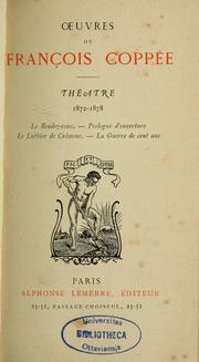 Cover of: Oeuvres. Théâtre