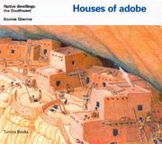 Cover of: Houses of adobe (Native Dwellings)
