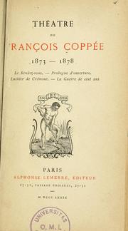 Cover of: Théâtre de François Coppée