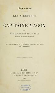 Cover of: Les aventures du capitaine Magon: ou une exploration phénicienne mille ans avant l'ère chrétienne