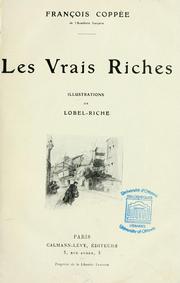 Cover of: Les vrais riches